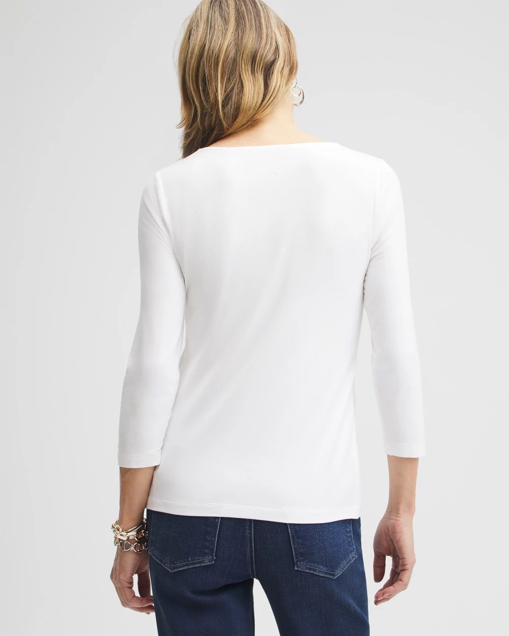 Touch of Cool™ Square Neck Tee | Chico's
